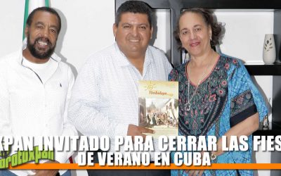 TUXPAN INVITADO PARA LAS FIESTAS DE VERANO EN CUBA