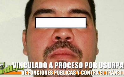 A PROCESO POR USURPACIÓN DE FUNCIONES PÚBLICAS