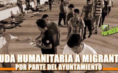 Gobierno Municipal proporciona ayuda a migrantes