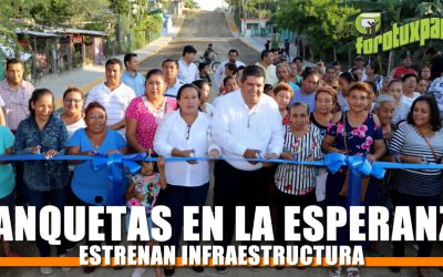 Más Infraestructura en la colonia Esperanza Azcón