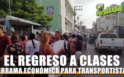 El regreso a clases… más que caos vial es una derrama económica para transportistas
