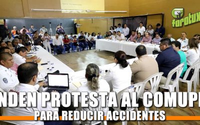 Rinden protesta al COMUPRA Tuxpan