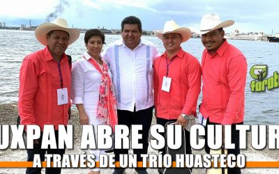 Tuxpan abre su cultura al mundo a través de un Trio Huasteco