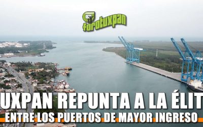 Tuxpan repunta a la élite entre los puertos de mayor ingreso aduanal en México