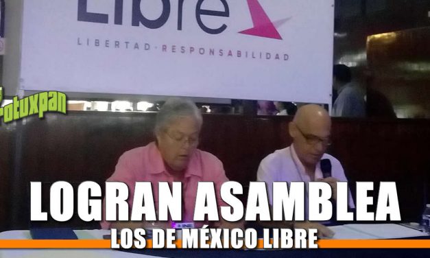 Consolidan Asamblea de México Libre, Todos por Veracruz se queda corto