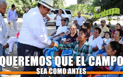 Queremos que el campo sea como antes: Toño Aguilar