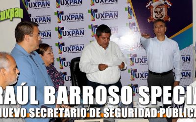 Rinde protesta nuevo Secretario de Seguridad Pública Municipal Raúl Barroso Specia
