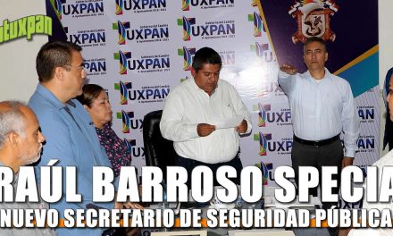 Rinde protesta nuevo Secretario de Seguridad Pública Municipal Raúl Barroso Specia