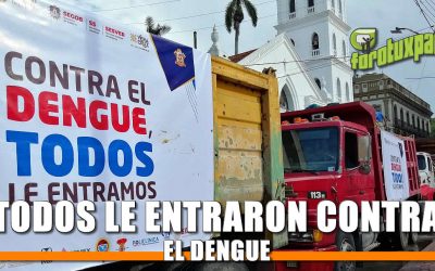 Todos le entraron contra el dengue
