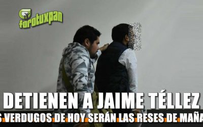 Detienen a Jaime Téllez