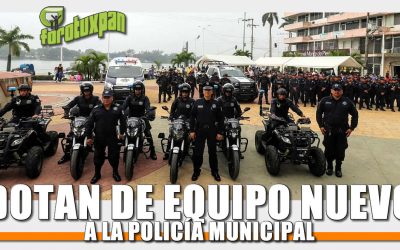 Dotan de Equipo Nuevo a la Policía Municipal