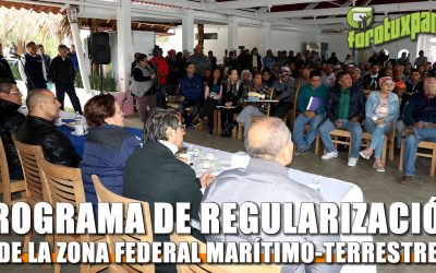 Presentan programa de Regularización de la Zona Federal Marítimo-Terrestre