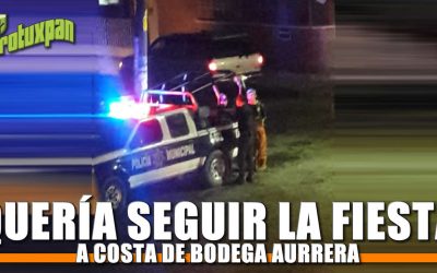 Quería seguir la fiesta a costa de Bodega Aurrera