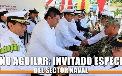 Toño Aguilar: Invitado especial del Sector Naval