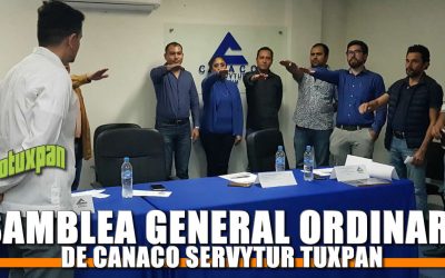 CONVOCAN A ASAMBLEA GENERAL ORDINARIA DE CANACO SERVYTUR