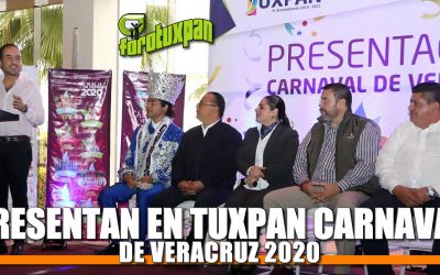 Presentan en Tuxpan Carnaval de Veracruz 2020