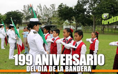 Conmemoración al 199 Aniversario del Día de la Bandera