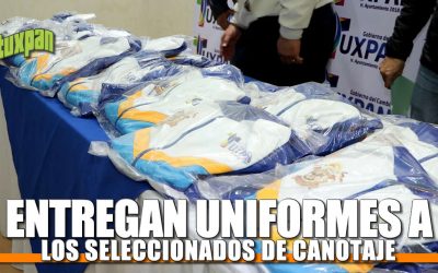 Entrega de uniformes a SELECCIONADOS de Canotaje