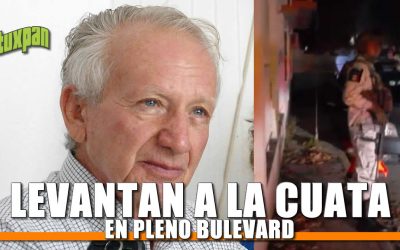 LEVANTAN a la CUATA EN EL BULEVARD