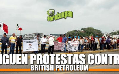 Siguen protestas contra British Petroleum