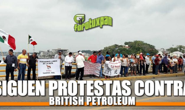 Siguen protestas contra British Petroleum