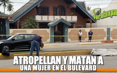 ATROPELLAN Y MATAN a una mujer EN EL BULEVARD