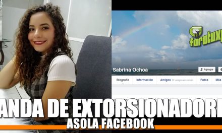 Banda de EXTORSIONADORES asola Facebook