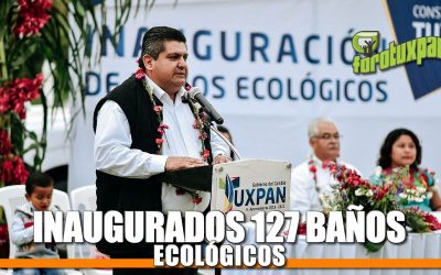 Inauguran 179 Baños Ecológicos