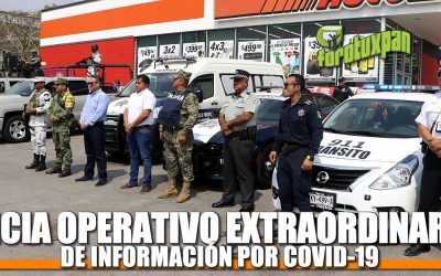 Inicia Operativo Extraordinario de Información por Covid 19