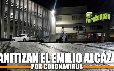 SANITIZACIÓN DEL HOSPITAL CIVIL EMILIO ALCAZAR