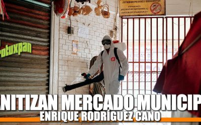 SANITIZACIÓN DEL MERCADO MUNICIPAL ENRIQUE RODRÍGUEZ CANO