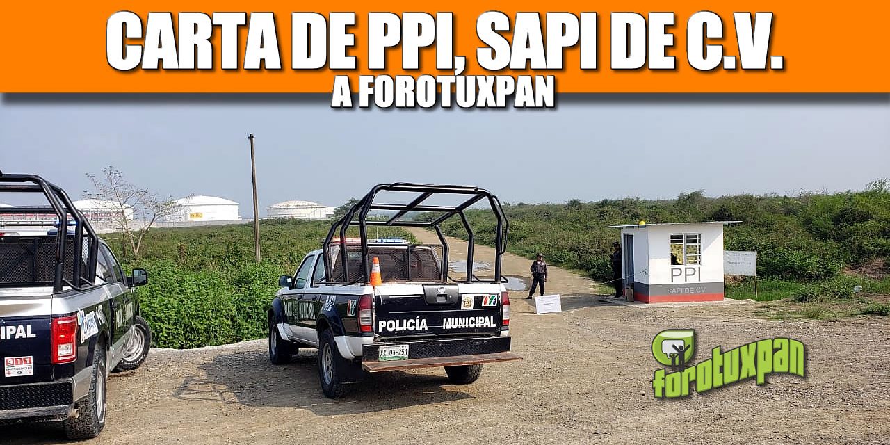 CARTA DE PPI SAPI DE C.V. A FOROTUXPAN