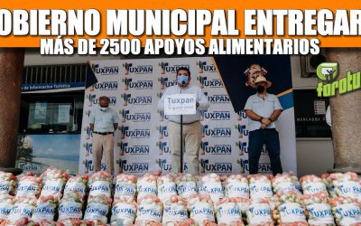 GOBIERNO MUNICIPAL ENTREGARÁ MÁS DE 2,500 APOYOS ALIMENTARIOS A FAMILIAS VULNERABLES