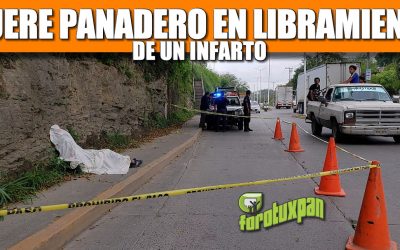 Muere PANADERO en Libramiento