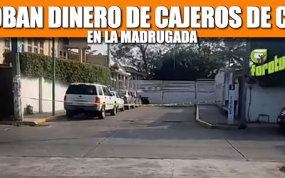 Roban Dinero de Cajeros de CFE