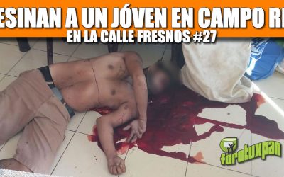 Asesinan a UN JÓVEN EN CAMPO REAL