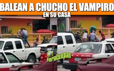 Balean a Chucho el Vampiro en su casa
