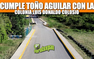 CUMPLE TOÑO AGUILAR CON LA COLONIA LUIS DONALDO COLOSIO