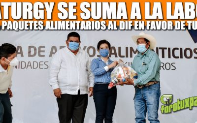 NATURGY SE SUMA A LA LABOR DEL AYUNTAMIENTO: DONA PAQUETES ALIMENTARIOS EN FAVOR DE LAS FAMILIAS MÁS DESPROTEGIDAS