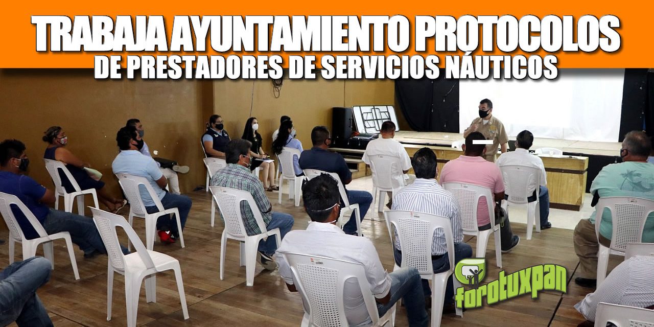 TRABAJA AYUNTAMIENTO PROTOCOLOS DE PRESTADORES DE SERVICIOS NÁUTICOS
