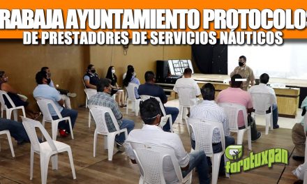 TRABAJA AYUNTAMIENTO PROTOCOLOS DE PRESTADORES DE SERVICIOS NÁUTICOS