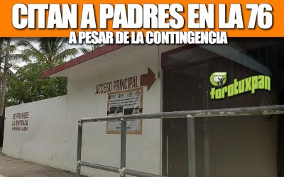 Citan a PADRES DE FAMILIA en la Secundaria #76