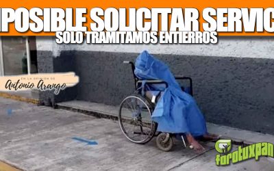 Imposible Solicitar Servicio, Sólo Tramitamos Entierros