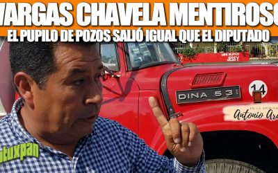 ¡VARGAS CHAVELA MENTIROSO! EL PUPILO DE POZOS SALIÓ IGUAL QUE EL DIPUTADO