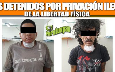 DOS DETENIDOS POR PRIVACIÓN ILEGAL DE LA LIBERTAD FÍSICA