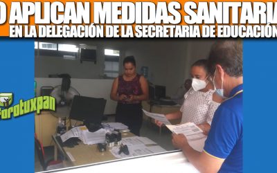 NO APLICAN MEDIDAS SANITARIAS EN LA DELEGACIÓN DE LA SEV