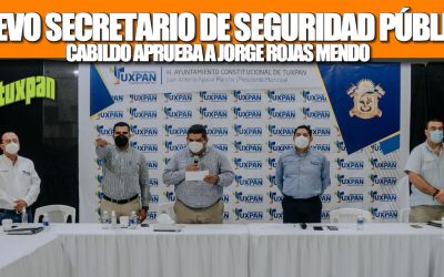 CABILDO APRUEBA NOMBRAMIENTO DEL NUEVO SECRETARIO DE SEGURIDAD PÚBLICA MUNICIPAL