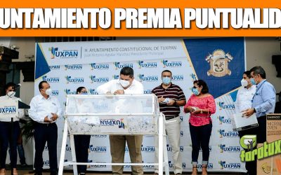 AYUNTAMIENTO PREMIA LA PUNTUALIDAD DE CONTRIBUYENTES CON EL SORTEO PREDIAL 2020