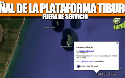 SEÑAL DE LA PLATAFORMA TIBURÓN FUERA DE SERVICIO