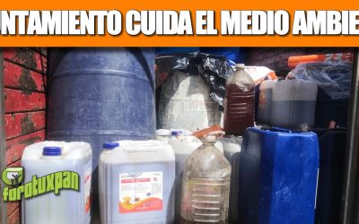 Gobierno de Tuxpan continúa con acciones para el cuidado del medio ambiente.